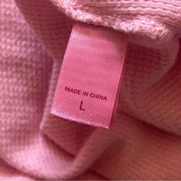 Y2K vintage Victoria's Secret PINK cotton thermal nightshirt - Picture 12 of 13